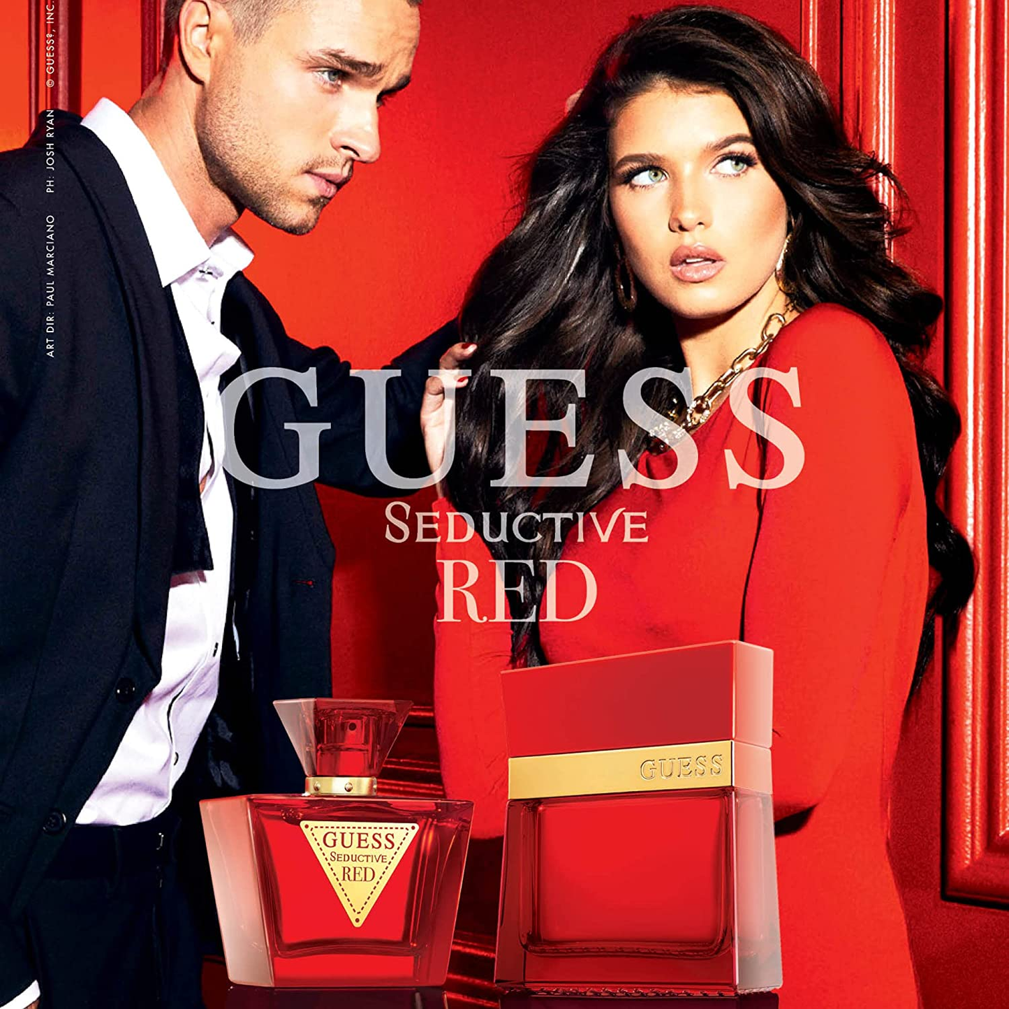 GUESS Seductive Red Eau De Toilette EDT Spray Perfume for Women, 1 Fl Oz
