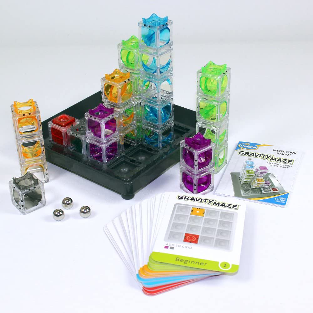 Thinkfun Gravity Maze Marble Run Brain Game and STEM Toy for Boys and Girls Age 8 and up – Toy of the Year Award Winner