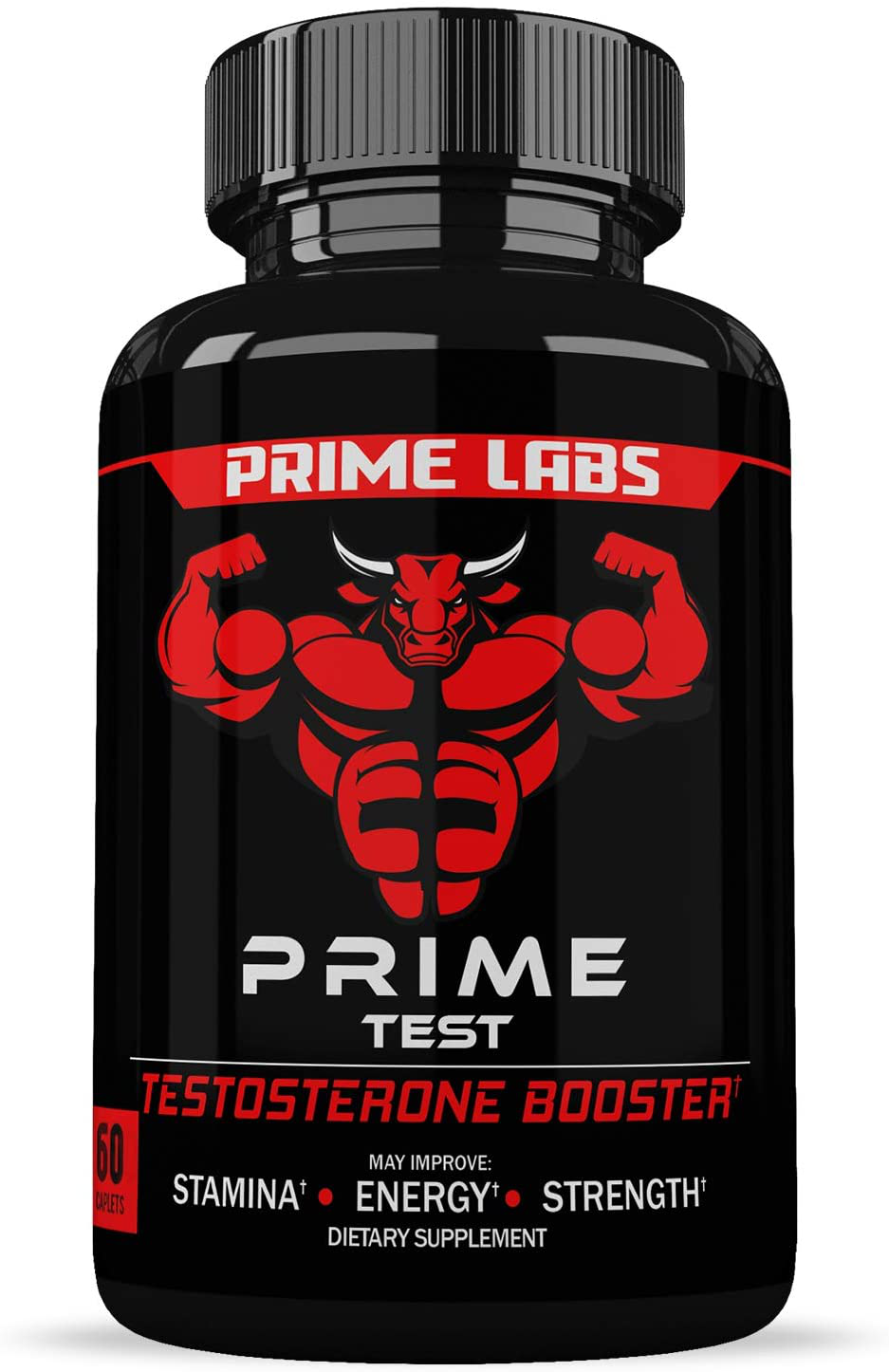 Prime Labs - Men's Test Booster - Natural Stamina, Endurance and Strength Booster - 60 Caplets