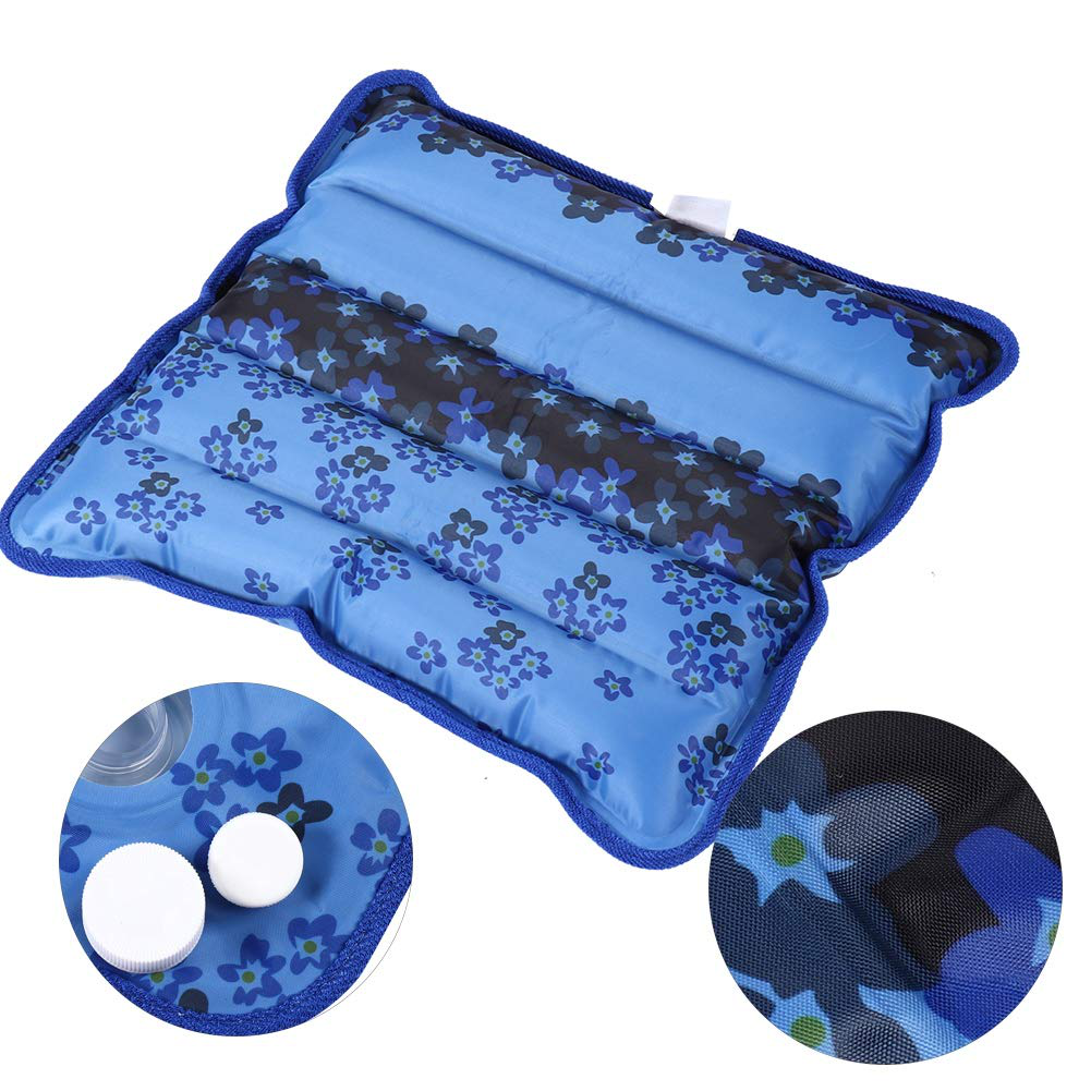 Cooling Mat, Cool Pillow Ice Pillow, Water Filling Ice Pillow Chair Pad, Multifunctional