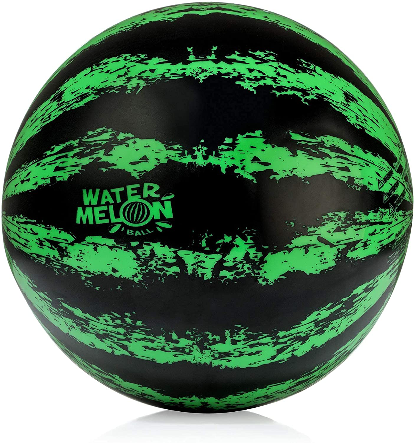 Watermelon Ball – The Ultimate Swimming Pool Game | Pool Ball for Under Water Passing, Dribbling, Diving and Pool Games for Teens, Kids, or Adults | 9 in. Ball Fills with Water