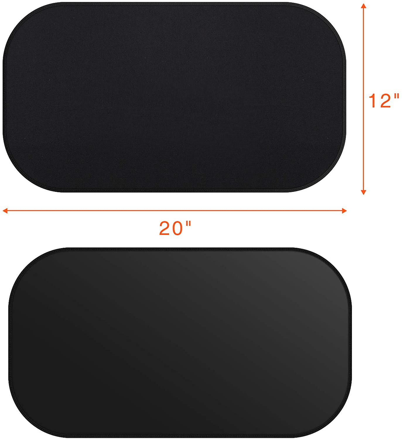Maxpart Car Window Shades Cover Side Window Sunshade Protector Sun Shade Rear Window Visor Blinds Mesh Tint Net Solar Light Protection Shield for Kids Baby Infant