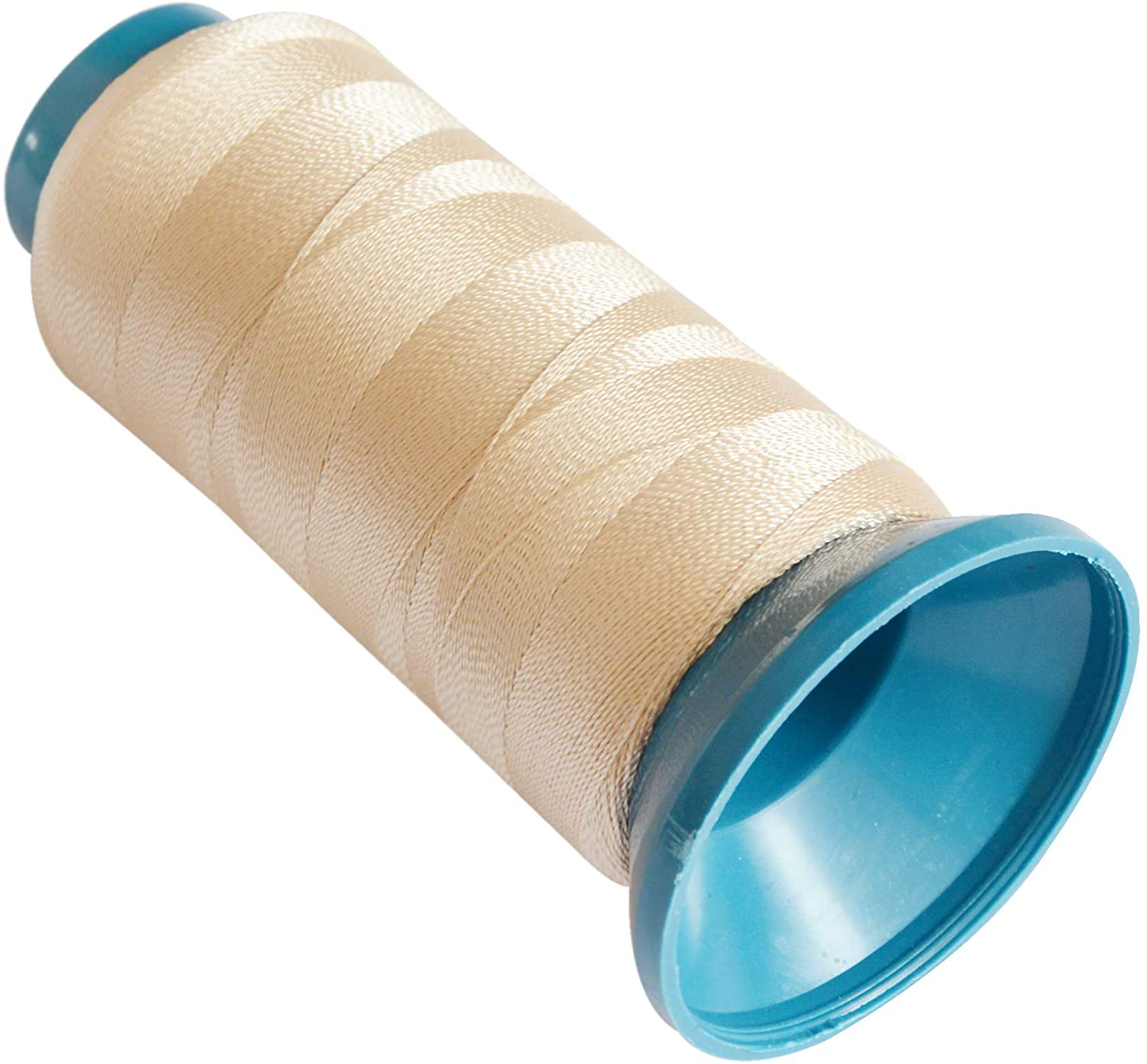 Weaving Thread High Strength Polyster Thread Size 210 D with 12 pcs of 9cm-C Type Needles/Curved hair Needles for Sew