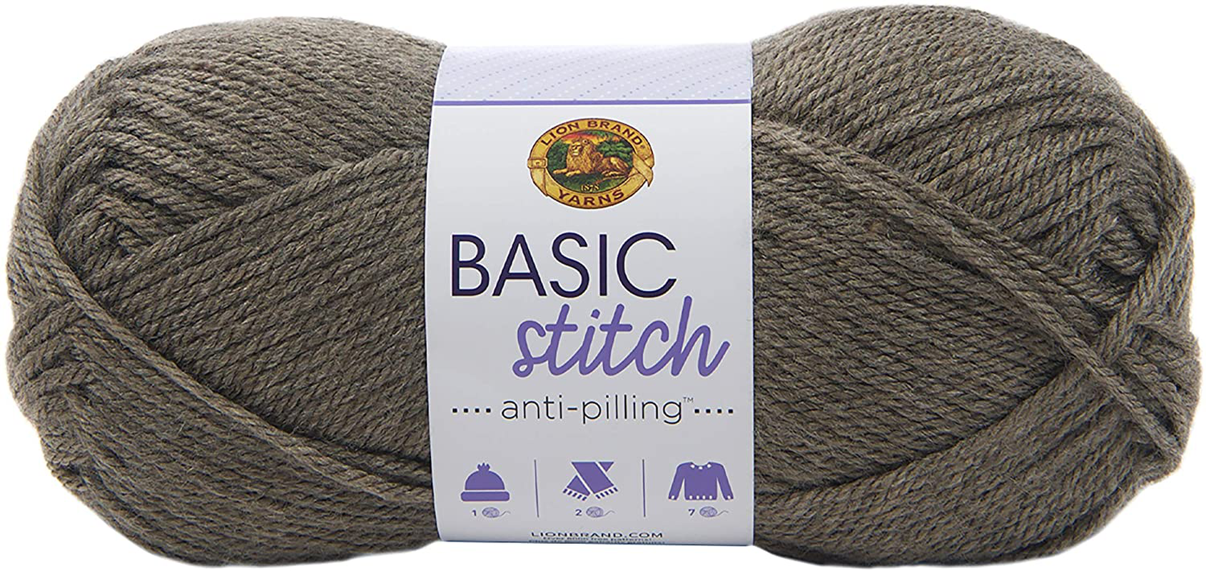 LION BRAND YARN COMPANY YARN BASIC STITCH AN FROST