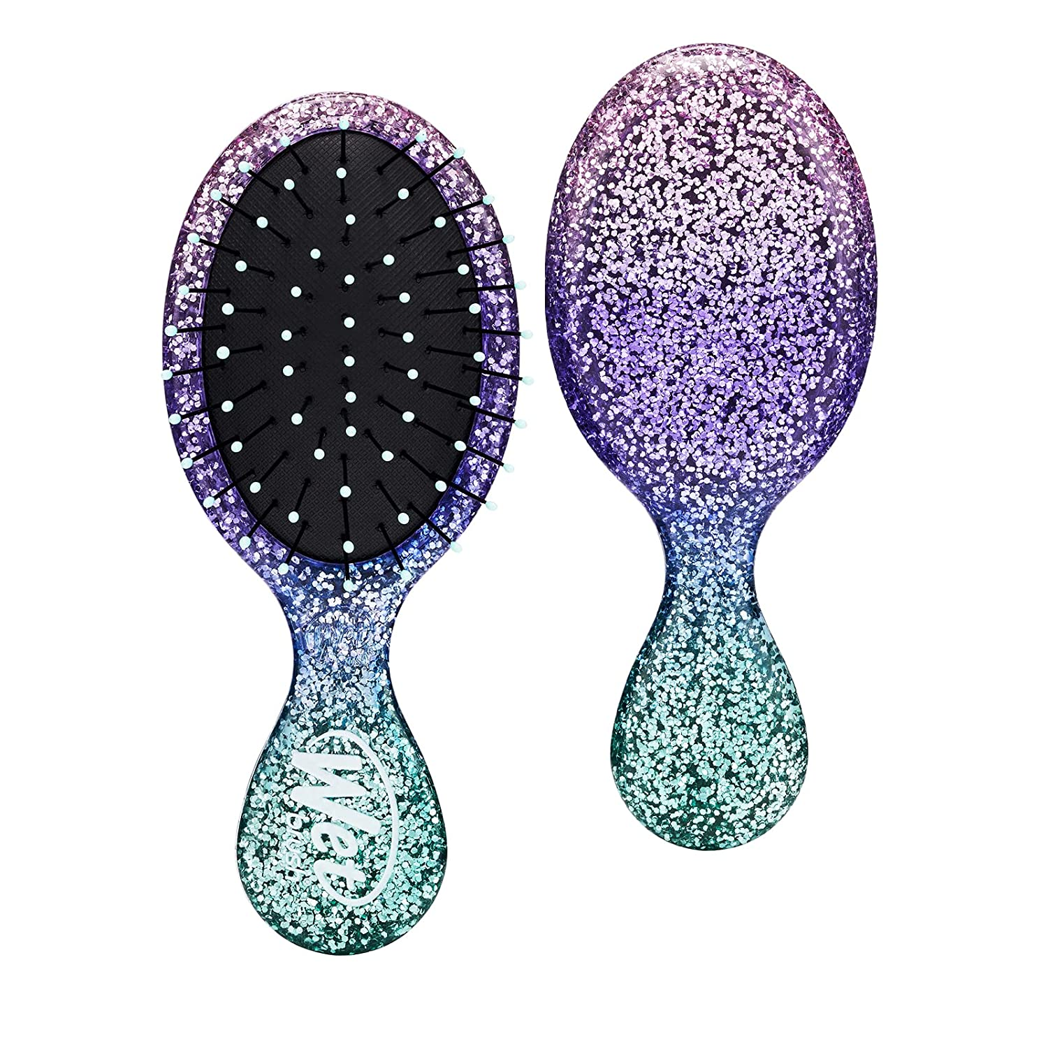 Wet Brush Squirt Detangler Hair Brushes - Llama Happy Hair - Mini Detangling Brush with Ultra-Soft Intelliflex Bristles Glide through Tangles with Ease - Pain-Free Comb for All Hair Types