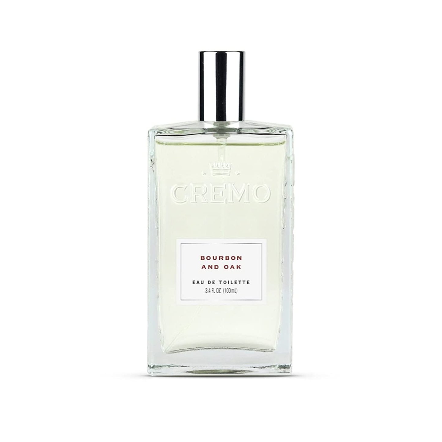 Cremo Bourbon & Oak Cologne Spray, a Sophisticated Blend of Distiller’S Spice, Fine Bourbon and White Oak, 3.4 Oz