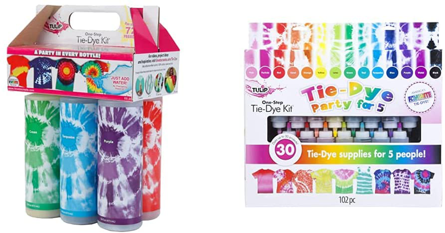 Tulip One-Step Tie-Dye Kit  All-in-1 Kit for Group Activity Tie-Dye