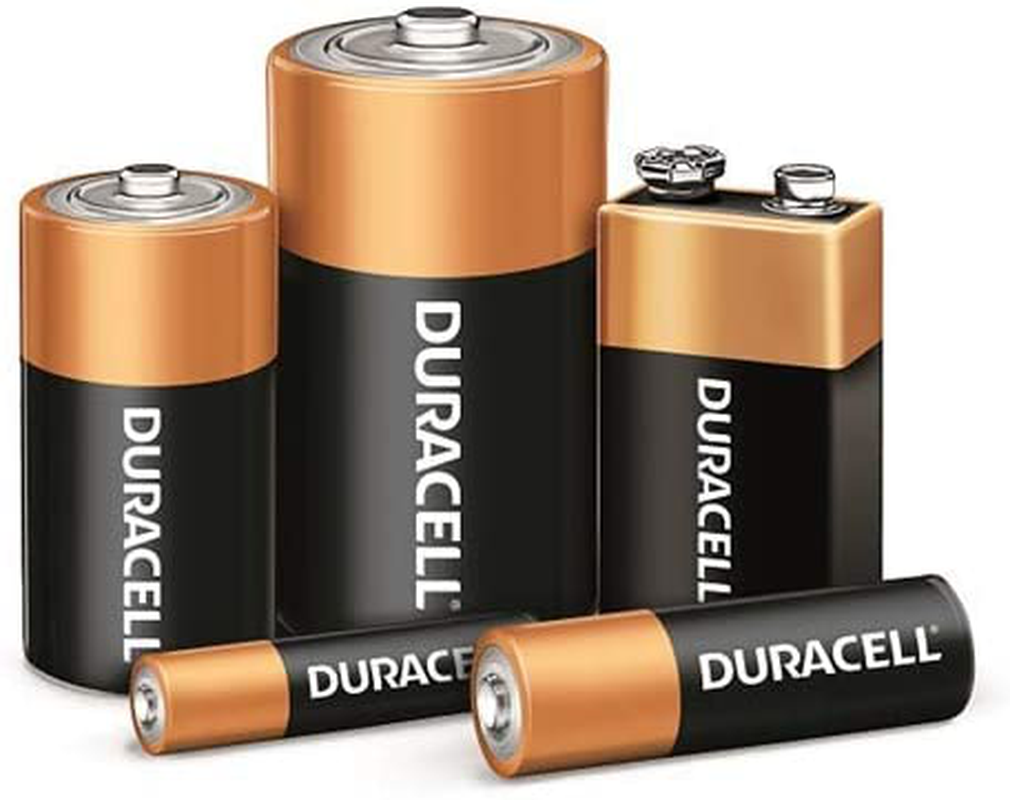 Duracell - CopperTop AA Alkaline Batteries - long lasting, all-purpose Double A battery for household and business