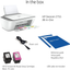 HP Deskjet 2755 Wireless All-In-One Printer | Mobile Print, Scan & Copy | HP Instant Ink Ready (3XV17A) (Renewed)