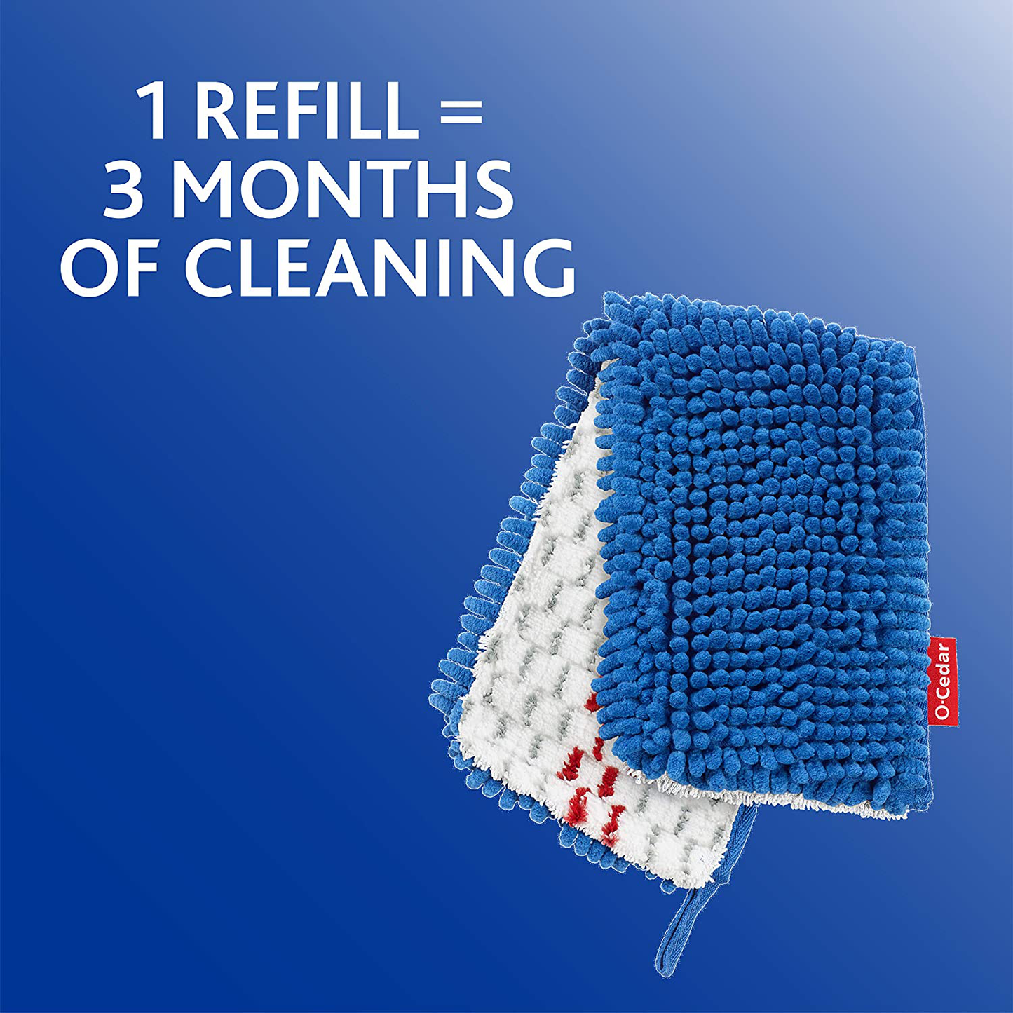 O-Cedar Dual-Action Microfiber Flip Mop Refill