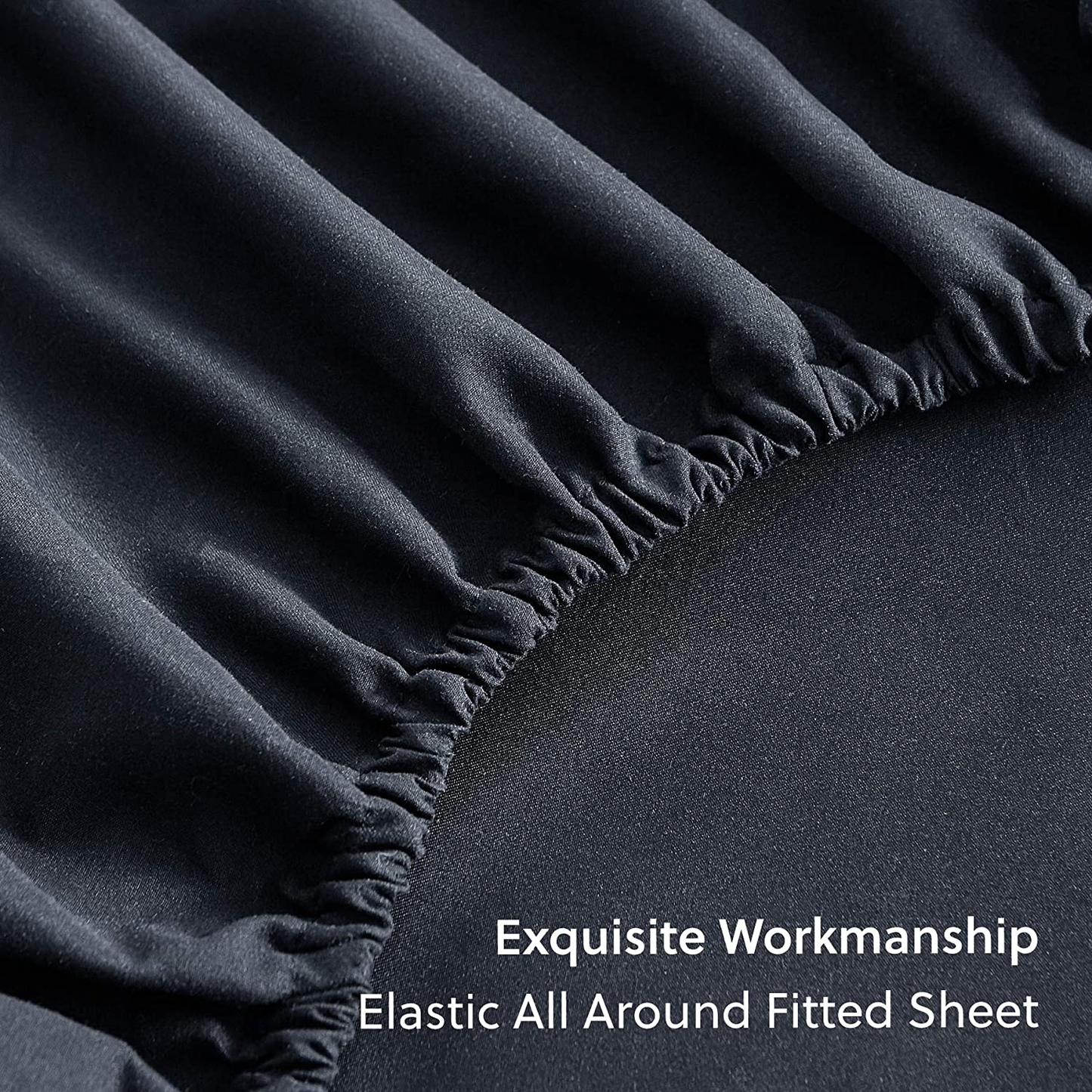 Bedsure Deep Pocket Twin Sheets Set for Kid Soft Brushed Microfiber, Wrinkle and Fade Resistant Single Bed Sheets