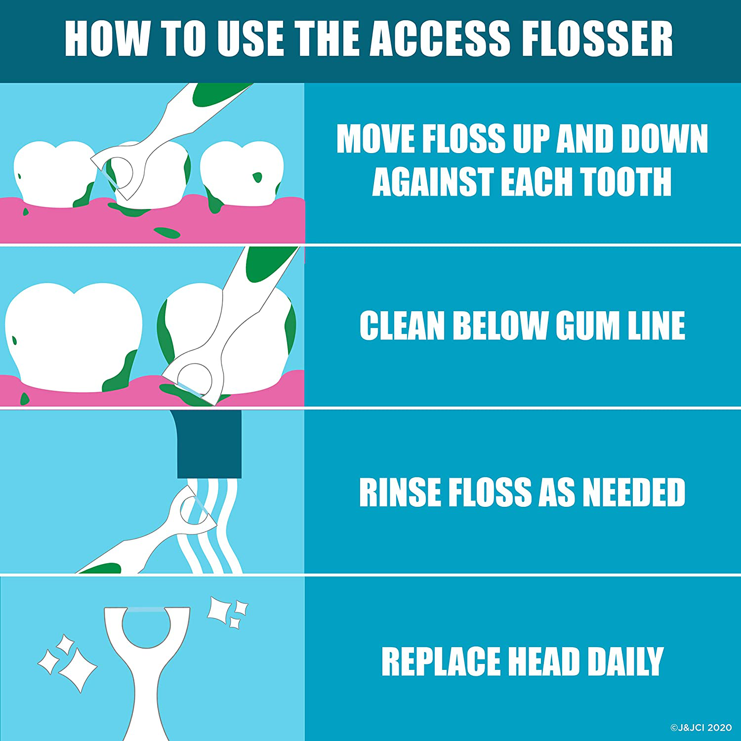 Listerine Ultraclean Access Disposable Snap-On Accessories