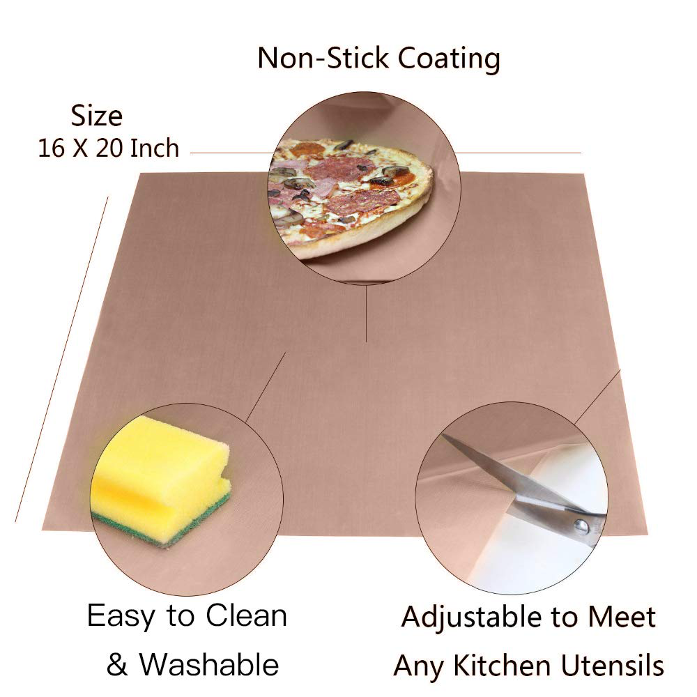 PTFE Teflon Sheet for Heat Press Transfer Sheet Non Stick Heat Transfer Paper Reusable Heat Resistant Craft Mats