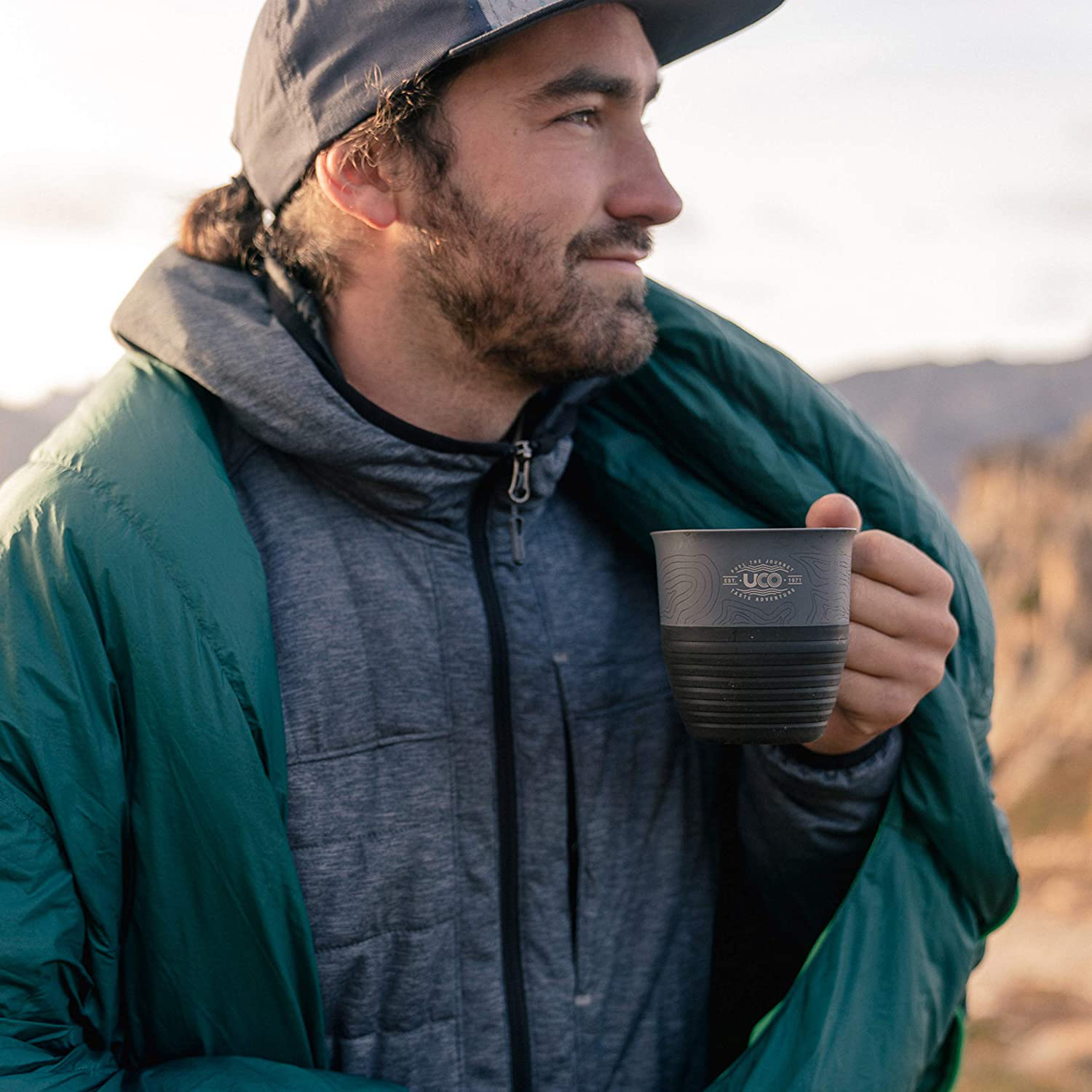UCO Collapsible Cup for Hiking, Backpacking, and Camping, 2-Pack
