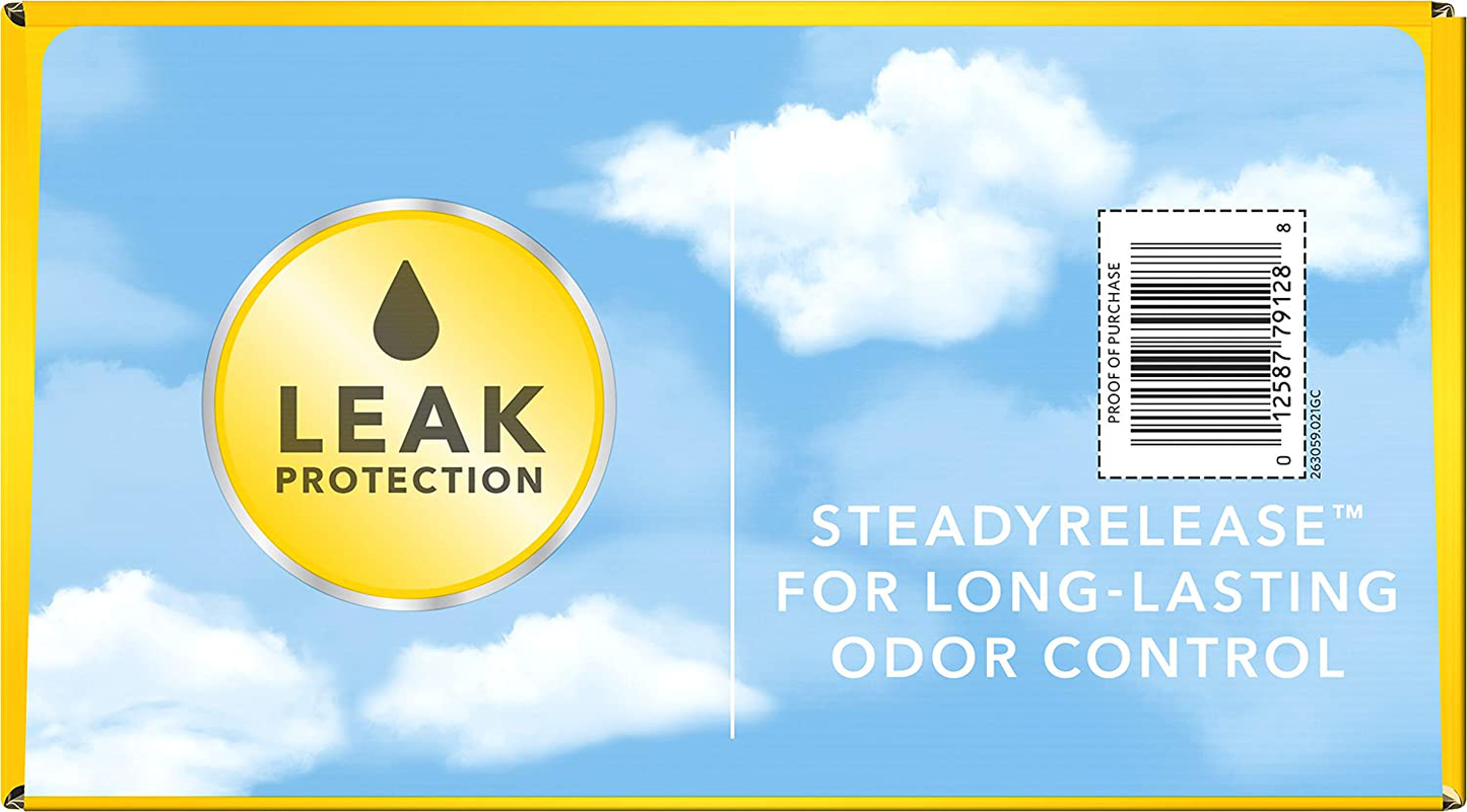 Glad ForceFlex Protection Series Tall Kitchen Trash Bags, 13 Gal, Fresh Clean with Febreze, 110 Ct (Package May Vary)