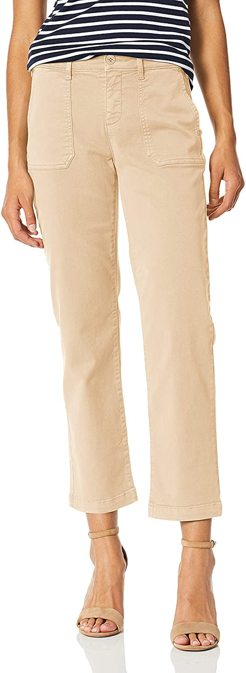 NYDJ Women's Straight Ankle Chino Pants