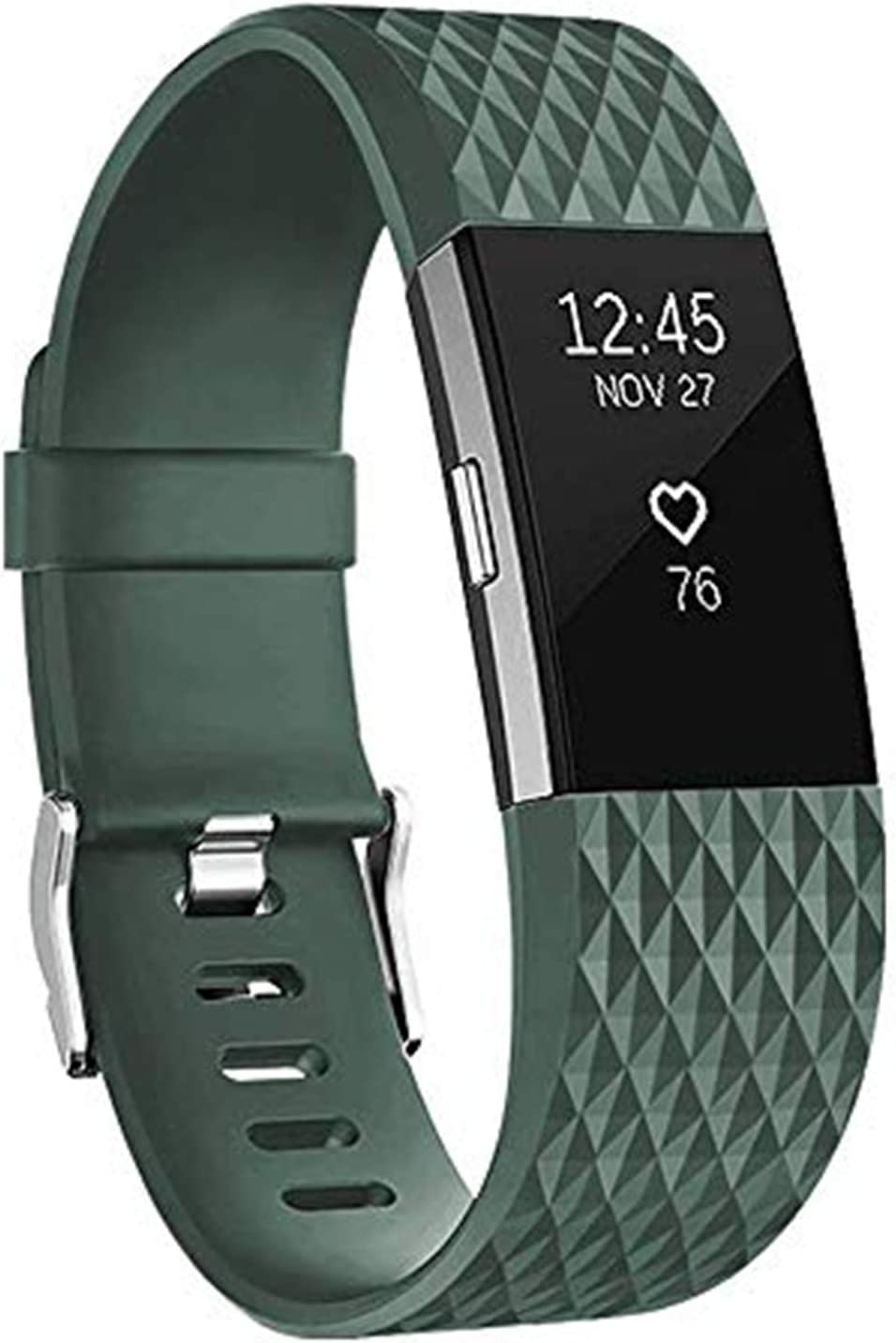 Replacement Bands Compatible for Fitbit Charge 2, Classic & Special Edition Adjustable Sport Wristbands