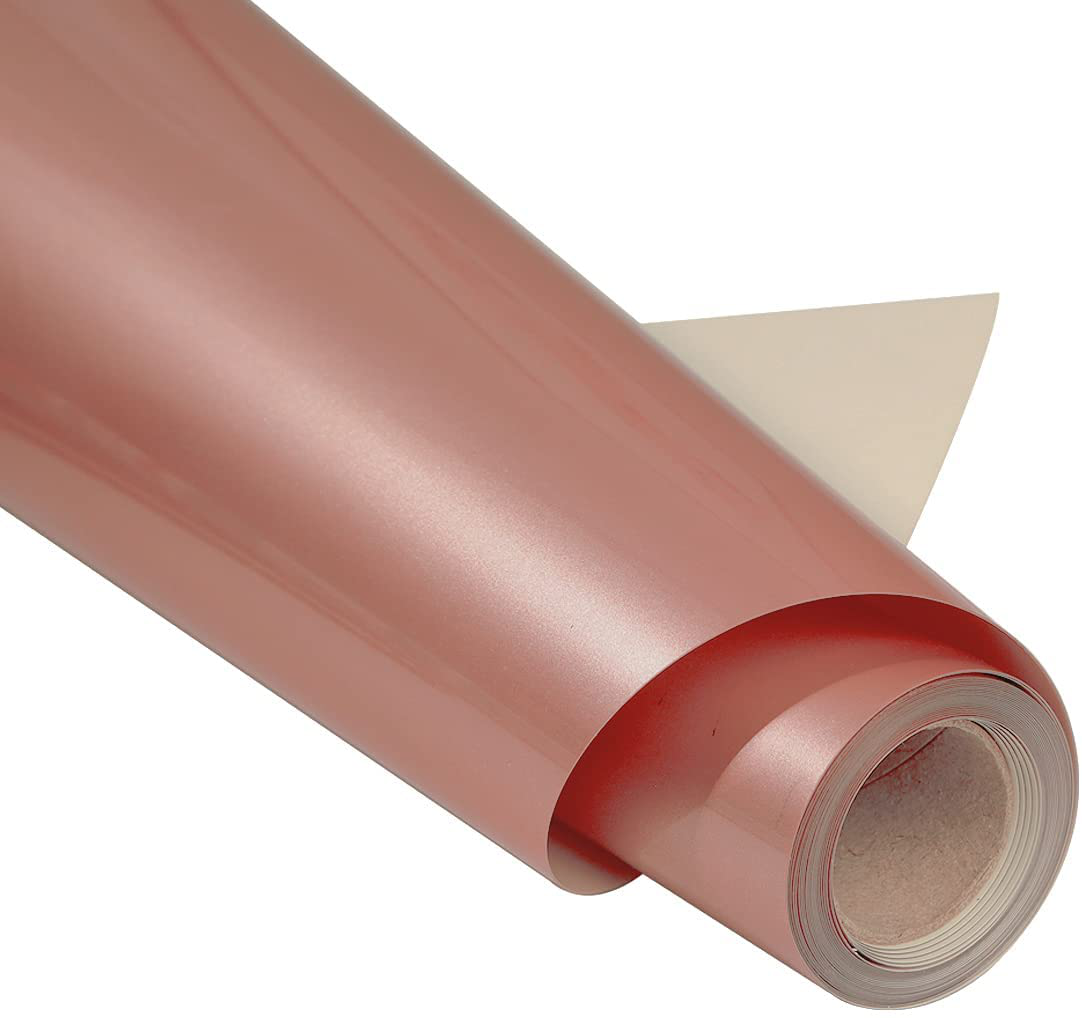 Adhesive Heat Transfer Vinyl for T-Shirts 12" x 8ft Roll Glossy