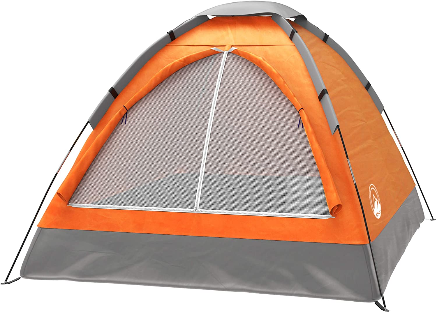 2-Person Camping Tent – Includes Rain Fly and Carrying Bag – Lightweight Outdoor Tent for Backpacking, Hiking, or Beach by Wakeman Outdoors
