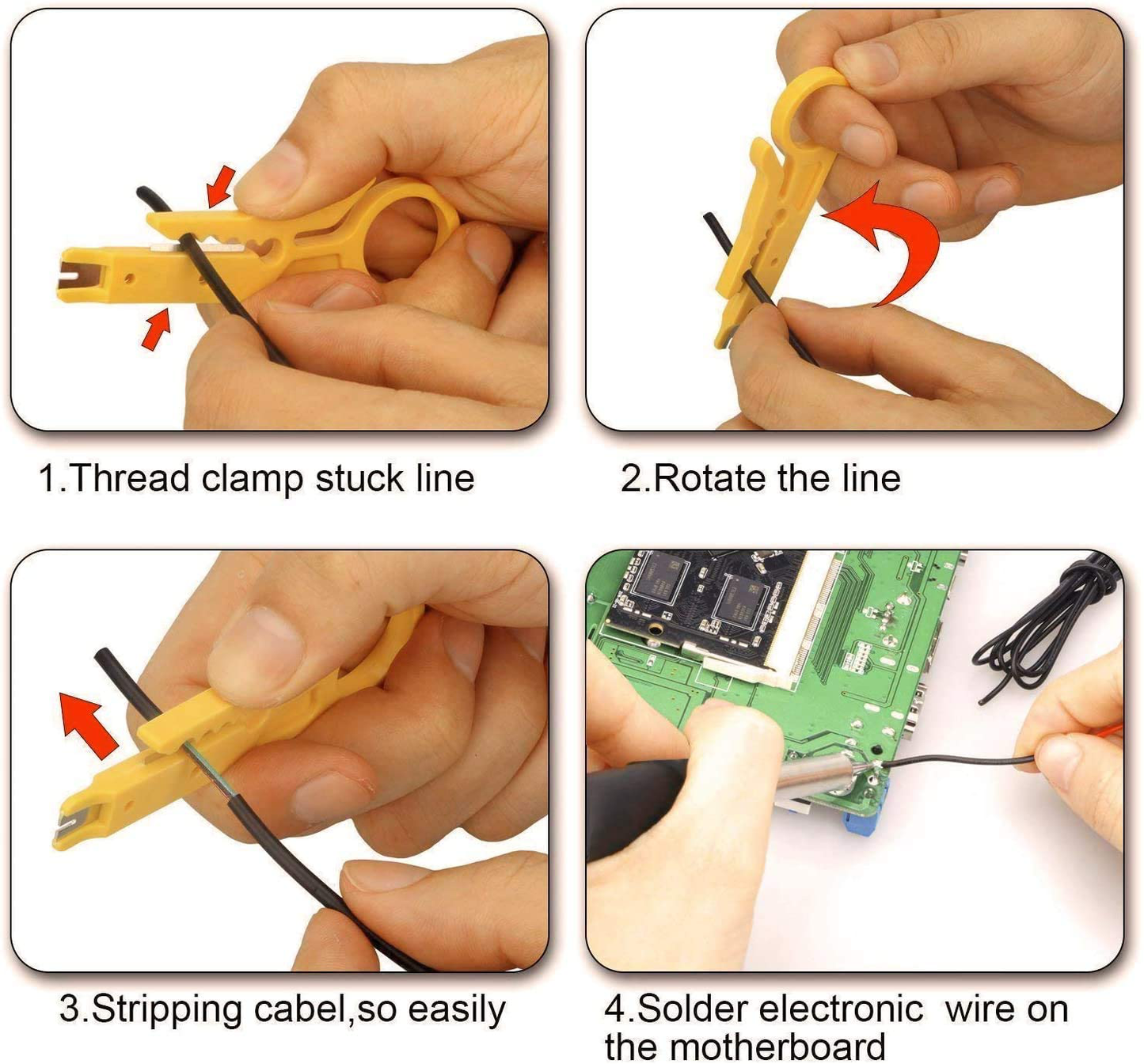 Anbes Soldering Iron Kit Electronics, 60W Adjustable Temperature Welding Tool, 5pcs Soldering Tips, Desoldering Pump, Soldering Iron Stand, Tweezers