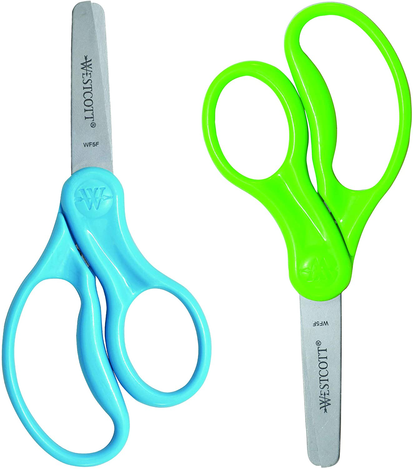 Westcott Right- & Left-Handed Scissors For Kids Assorted, 2 Pack