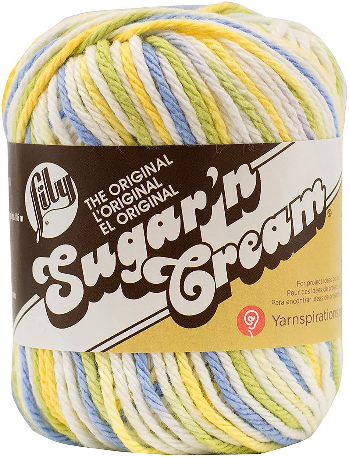 The Original Ombre Yarn, 2oz, Gauge 4 Medium, 100% Cotton Machine Wash & Dry
