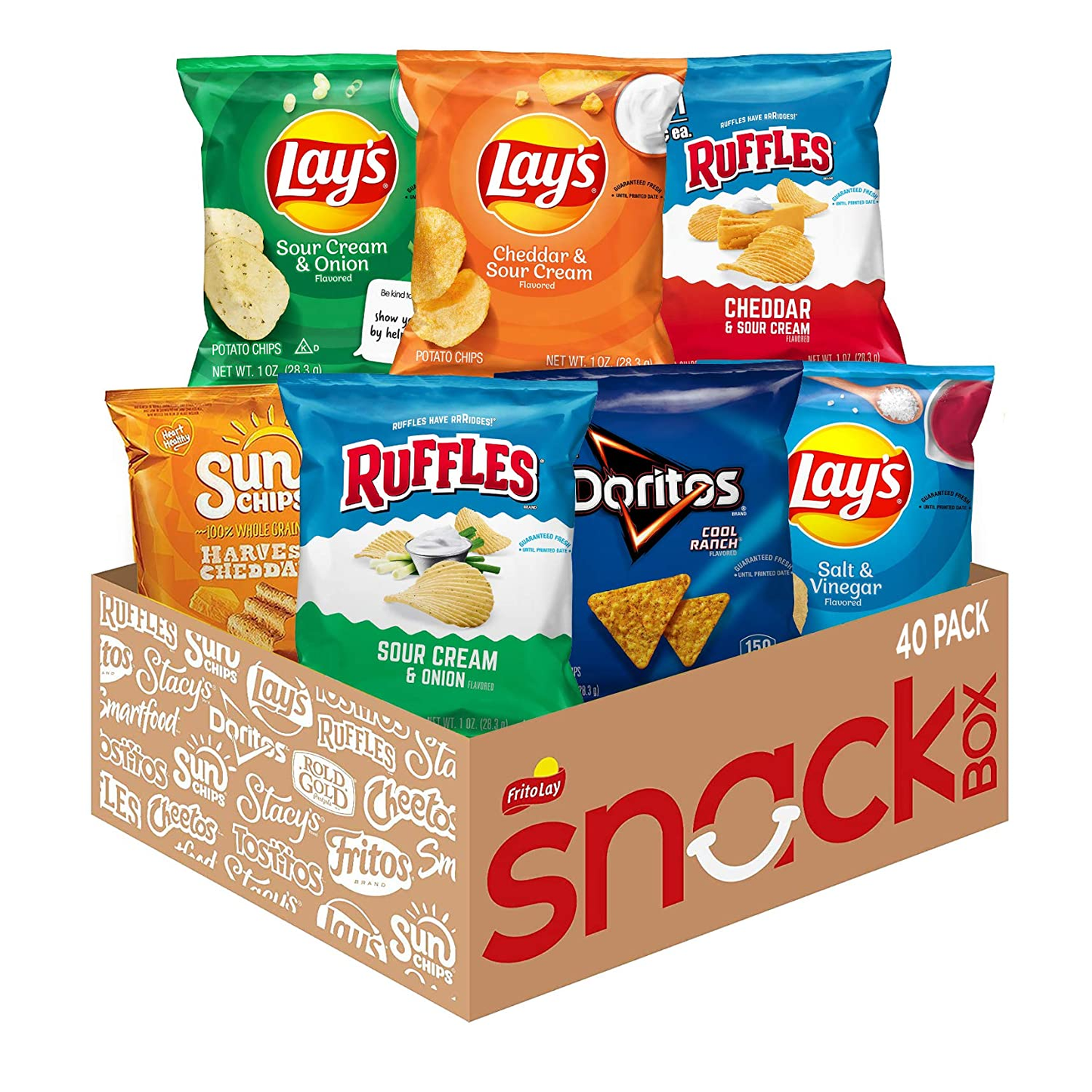 Frito-Lay Doritos & Cheetos Mix (40 Count) Variety Pack