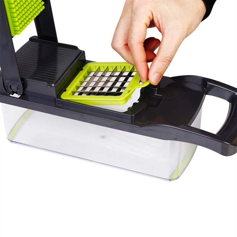 12-in-1 Multi-Functional Food Chopper with Container