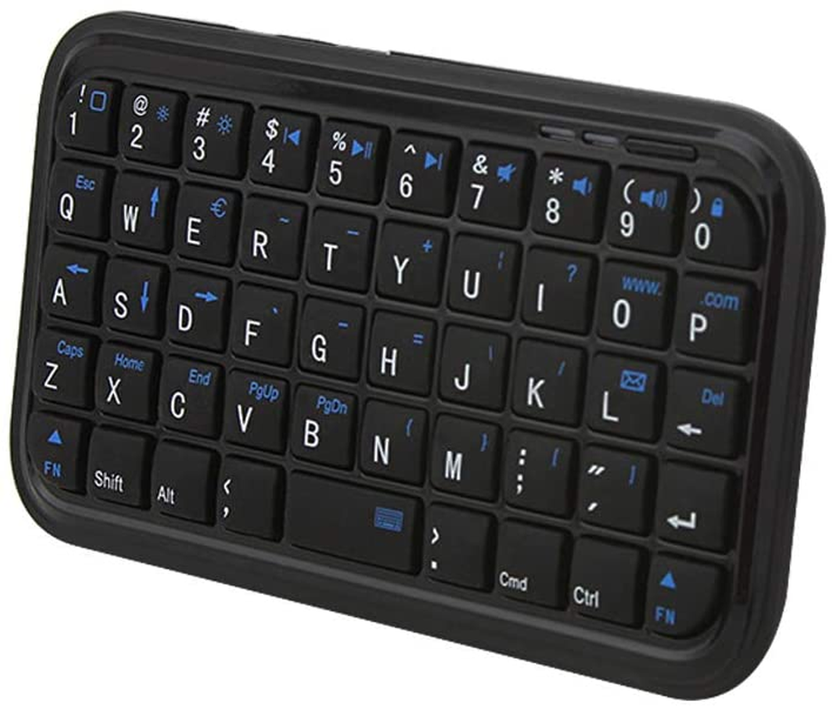 Bluetooth 3.0 Keyboard,Rechargeable Mini Slim Travel Size Wireless Pocket Keypad Small Portable 49 Keys Keyboard for PC Notebook Tablets Smartphones
