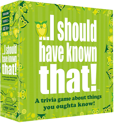 Hygge Games ...I should have known that! Trivia Game Green