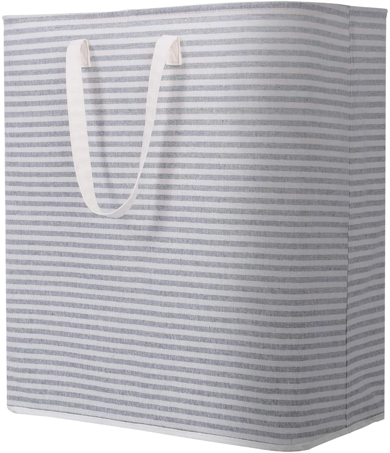 Lifewit 100L Freestanding Laundry Hamper Collapsible Extra Large Clothes Basket with Easy Carry Extended Handles for Clothes Toys, Grey