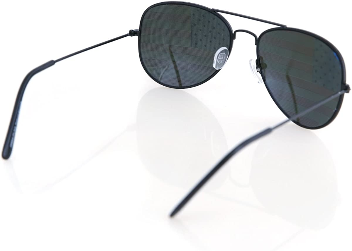 Aviator USA America American Flag Sunglasses - Great Accesory for 4Th of July