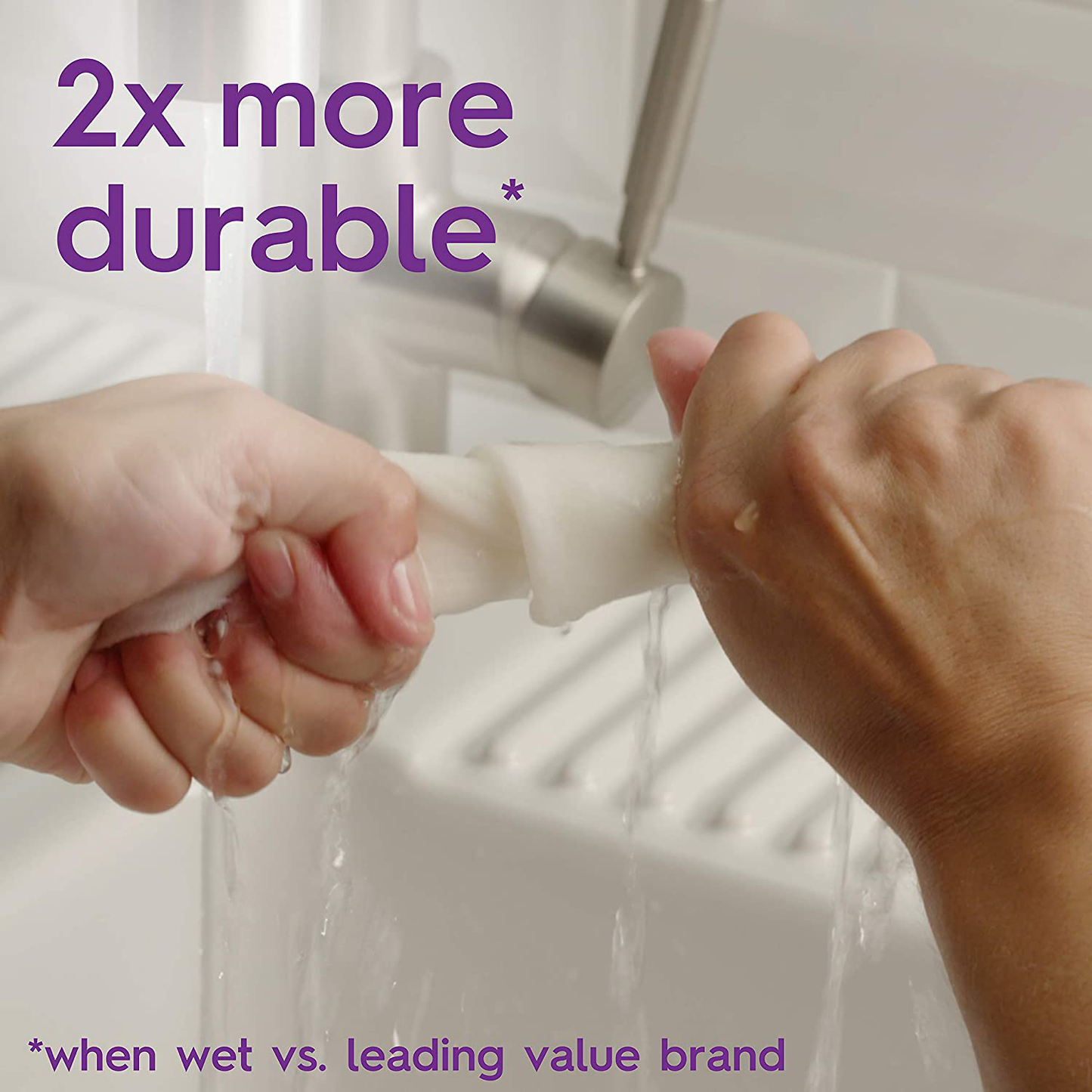 Viva Signature Cloth Paper Towels, Task Size - 12 Family Rolls (2 Packs of 6 Rolls) = 30 Regular Rolls (143 Sheets per Roll)