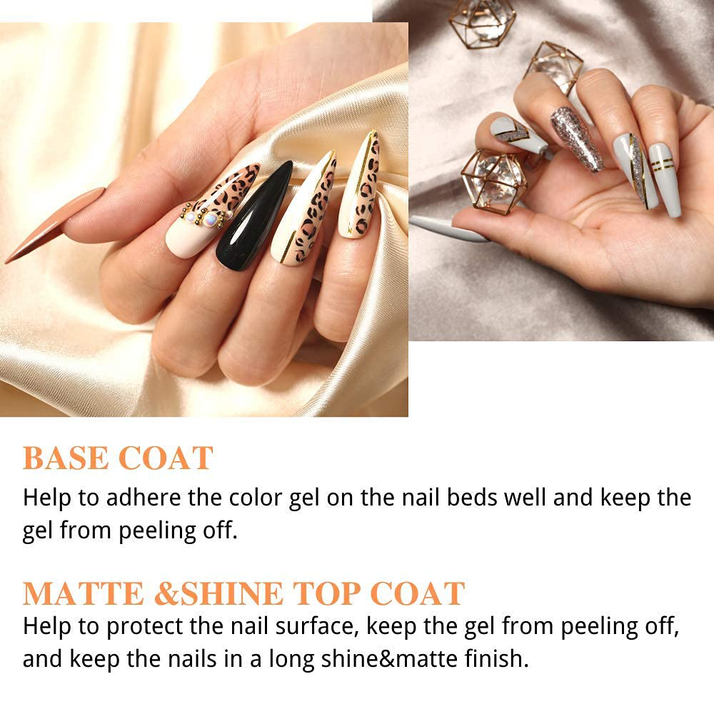 Gel Nail Beauty Gift Set Box for Nail Starters Home Use