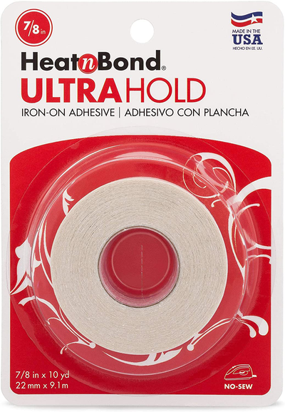 HeatnBond NR-3095 Heat'n Bond 3509-78 UltraHold Iron-On Adhesive 7/8in x 10 Yds, Each, White