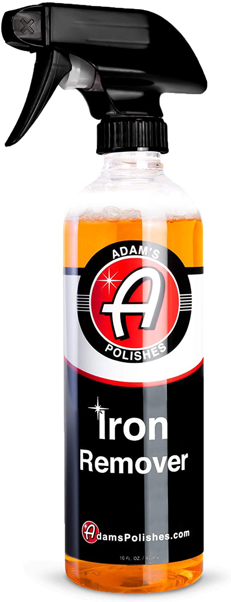 Adam's Iron Remover 16oz - Iron Out Fallout Rust Remover Spray for Car Detailing | Remove Iron Particles in Car Paint, Motorcycle, RV & Boat | Use Before Clay Bar, Car Wax or Car Wash