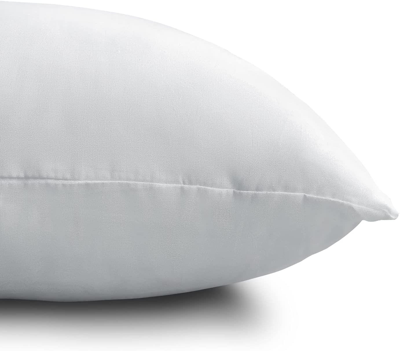 EDOW Throw Pillow Inserts, Set of 2 Lightweight Down Alternative Polyester Pillow, Couch Cushion, Sham Stuffer, Machine Washable