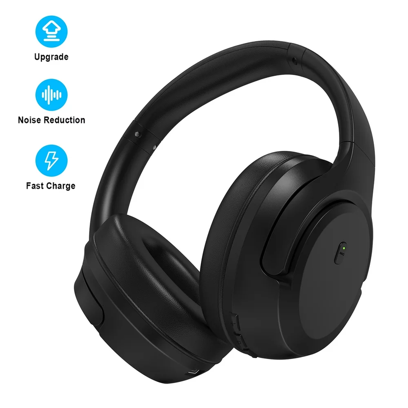Wireless Bluetooth Noise Cancelling Headphones with Microphone