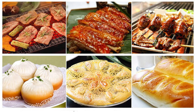 Binhai Basting Brushes Grill Brush Kitchen Silicone Basting Pastry Cooking Brushs & BBQ Basting Brush, Varying Bright Color - Best Kitchen Gadget (Oil Brush 4 Pack)