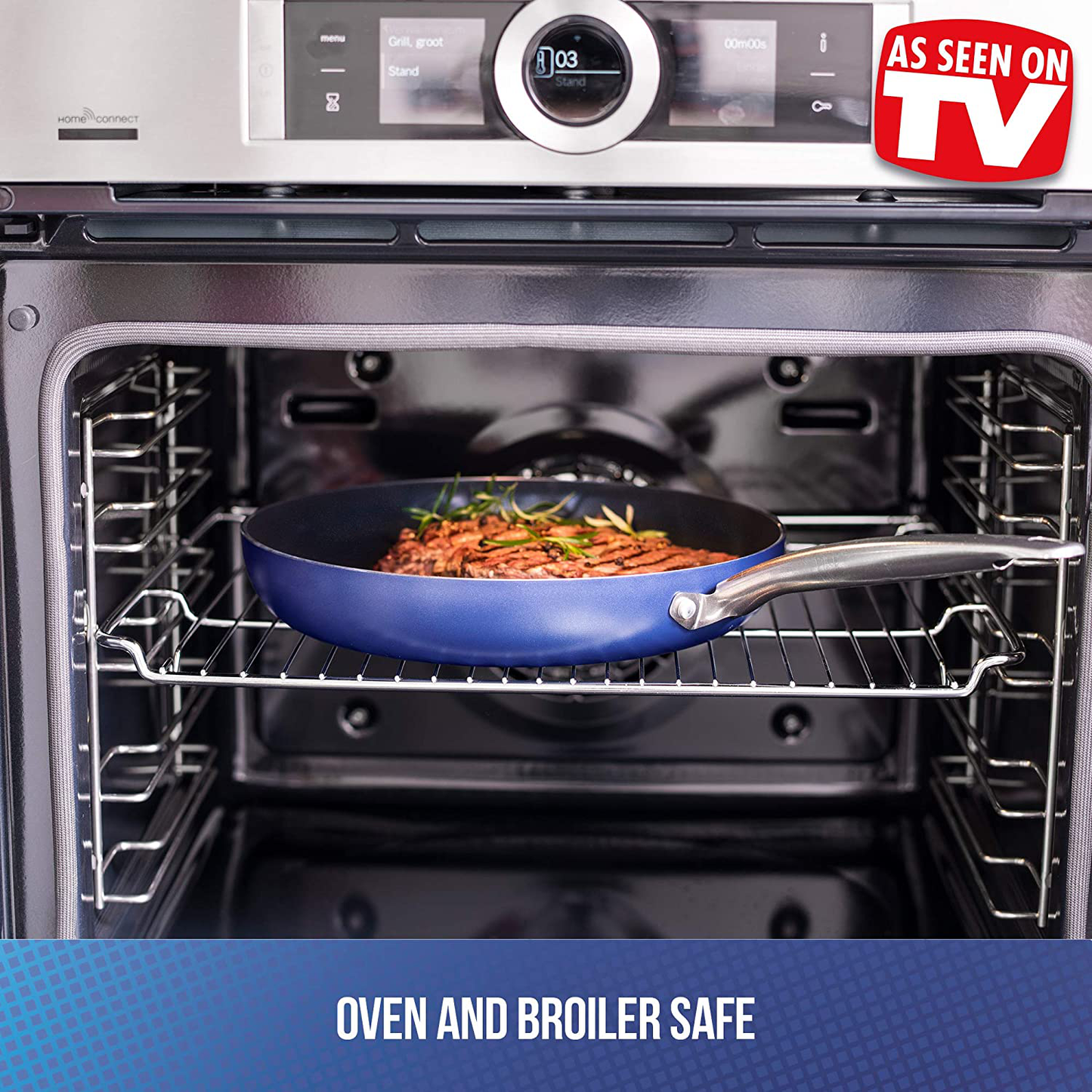 Blue Diamond Cookware Pan 9.5''& 11'', Frying Set, 11"