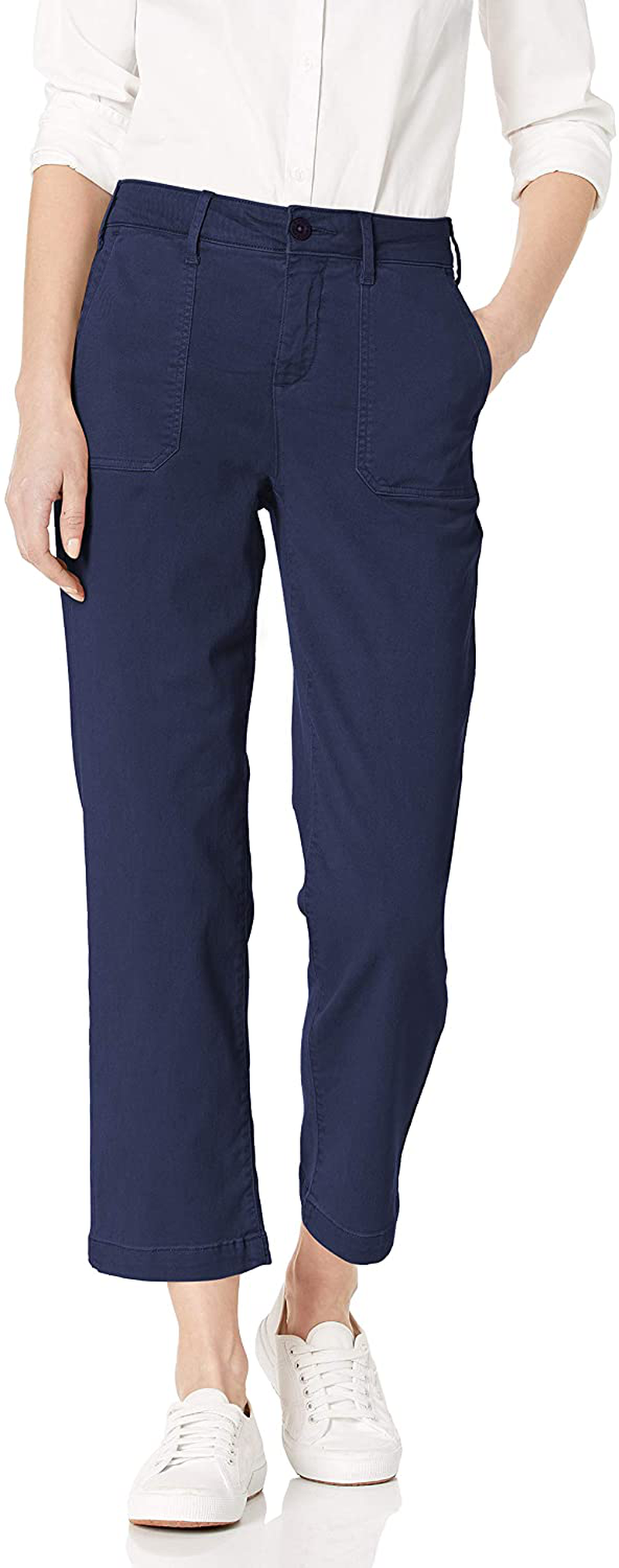 NYDJ Women's Straight Ankle Chino Pants
