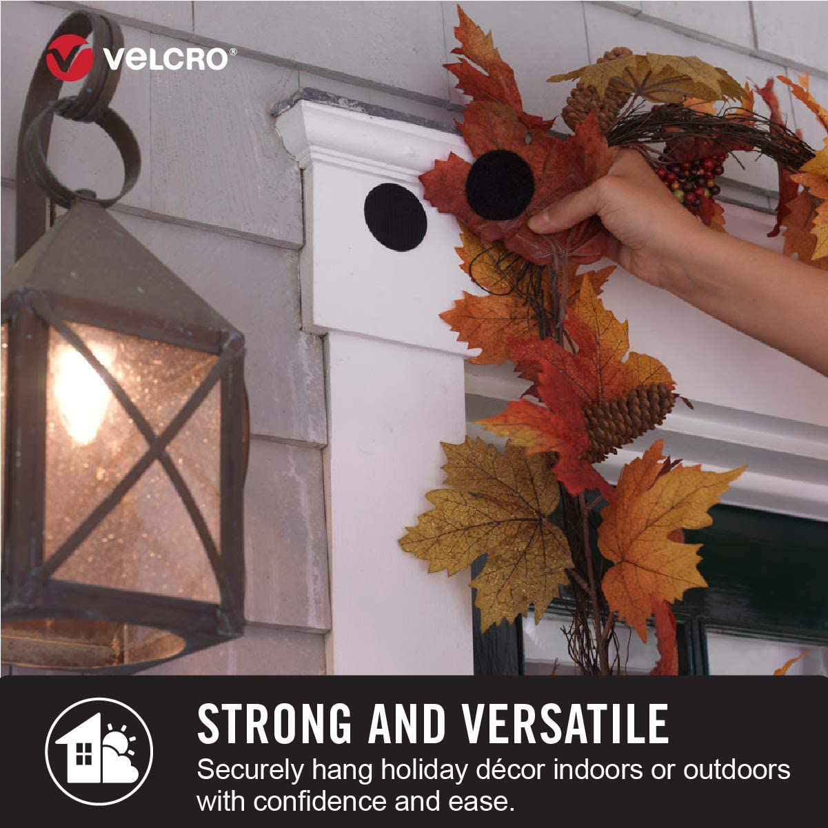 VELCRO Brand Industrial Fasteners Stick-On Adhesive | Professional Grade Heavy Duty Strength | Indoor Outdoor Use