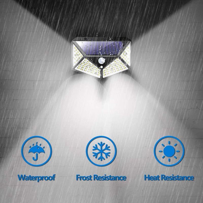 2 Pack Outdoor Solar Lights with 3 Modes Wireless IP65 Waterproof