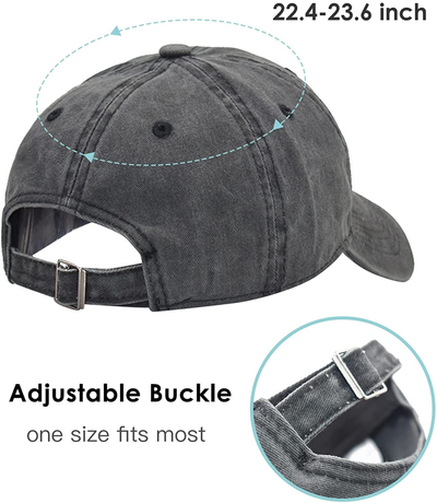 C.T Womens Baseball Caps for Men Baseball Hat Distressed Cotton Dad Hat Summer Adjustable Golf Runing Hat