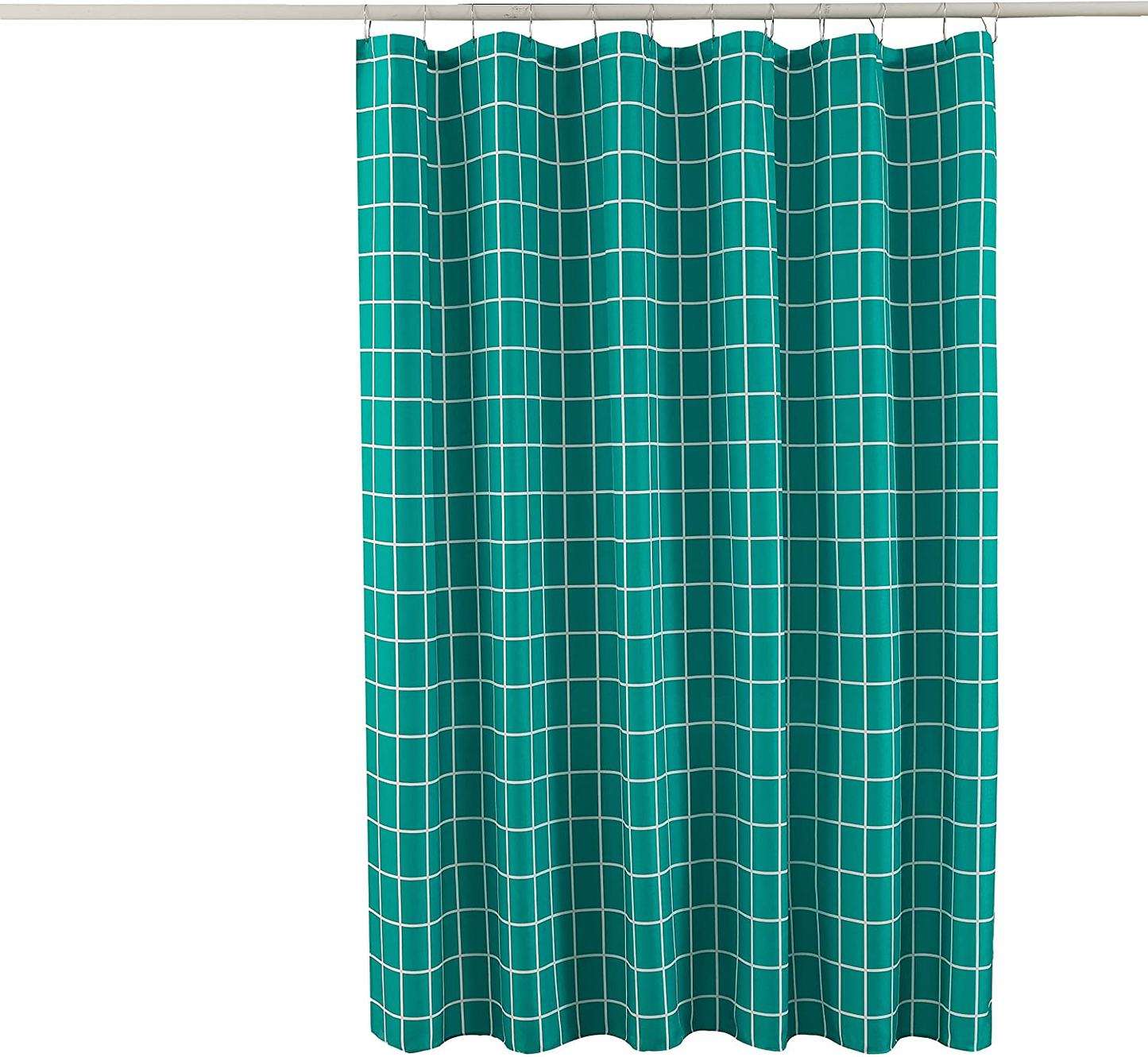 Textured Fabric Shower Curtain - Machine Washable