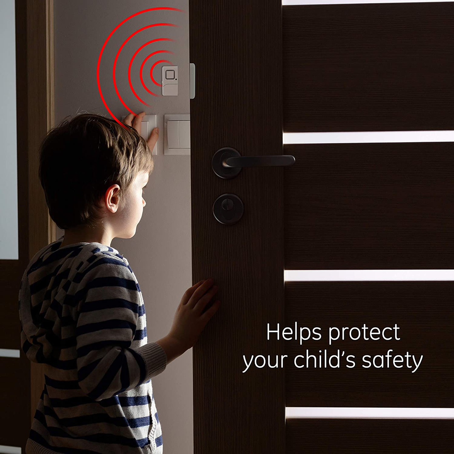 GE Personal Security Window/Door Burglar Alert, Wireless, Chime/Alarm, Easy Installation, Ideal for Home, Garage, Apartment, Dorm, RV and Office