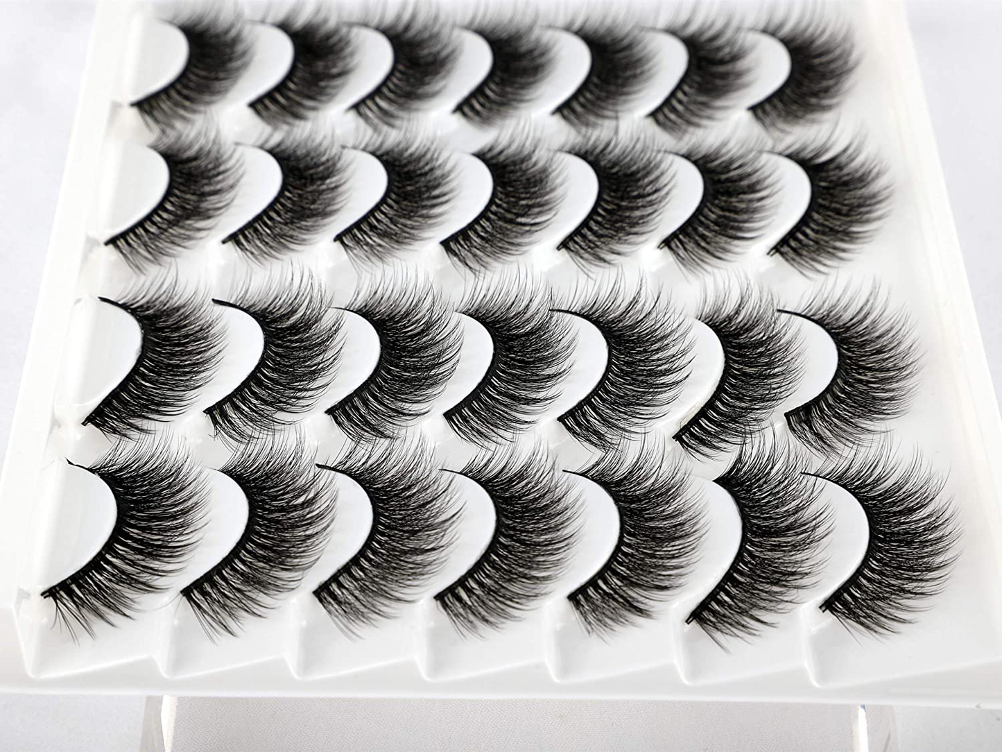 Newcally Lashes False Eyelashes Natural 14 Pairs Pack