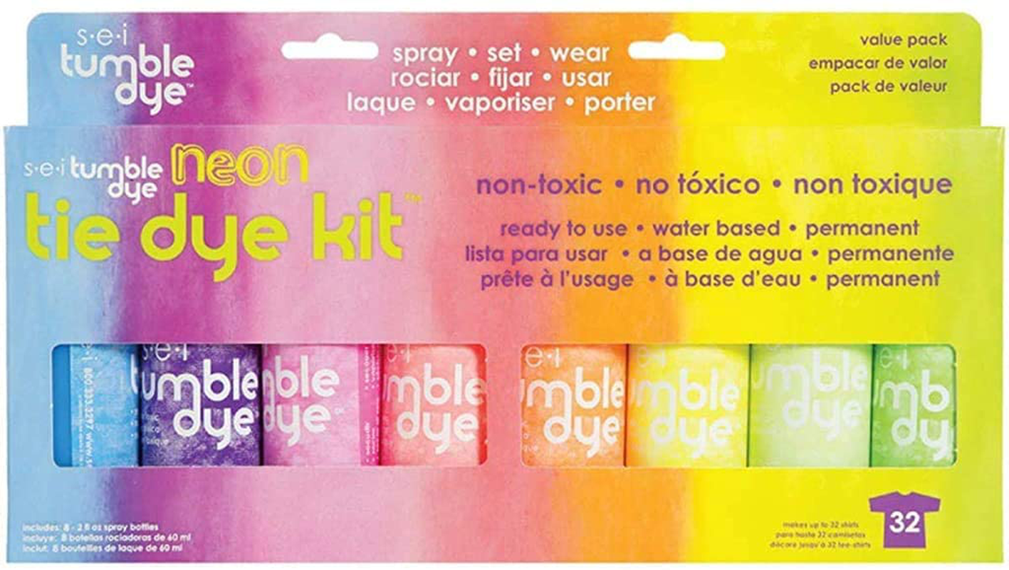 Tie Dye Kit, Fabric Spray Dye, 8 Colors