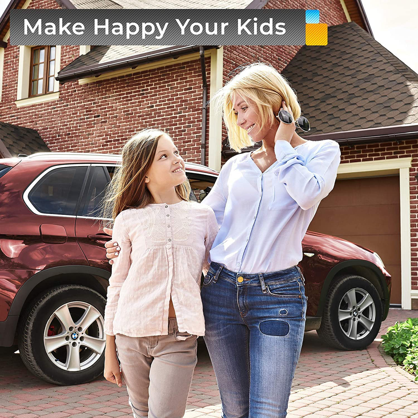 H Helteko Backseat Car Organizer, Kick Mats Back Seat Protector with Touch Screen Tablet Holder, Car Back Seat Organizer for Kids, Car Travel Accessories, Kick Mat with 9 Storage Pockets 2 Pack