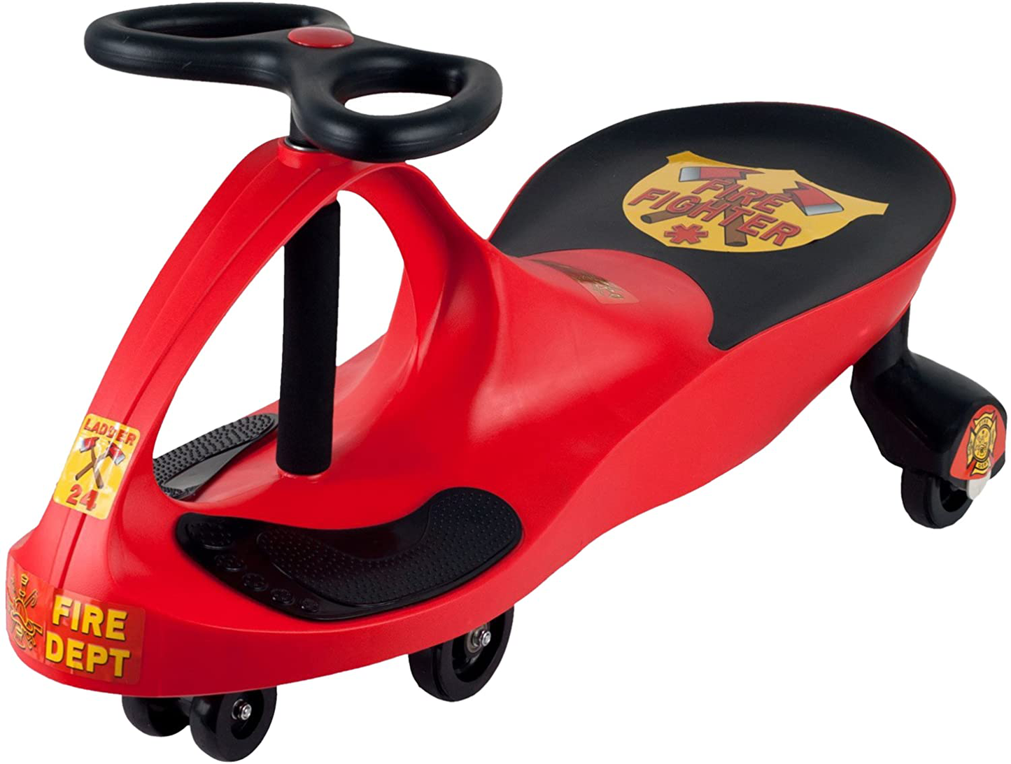 Wiggle Car Ride On Toy – No Batteries, Gears or Pedals – Twist, Swivel, Go – Outdoor Ride Ons for Kids 3 Years and Up by Lil’ Rider